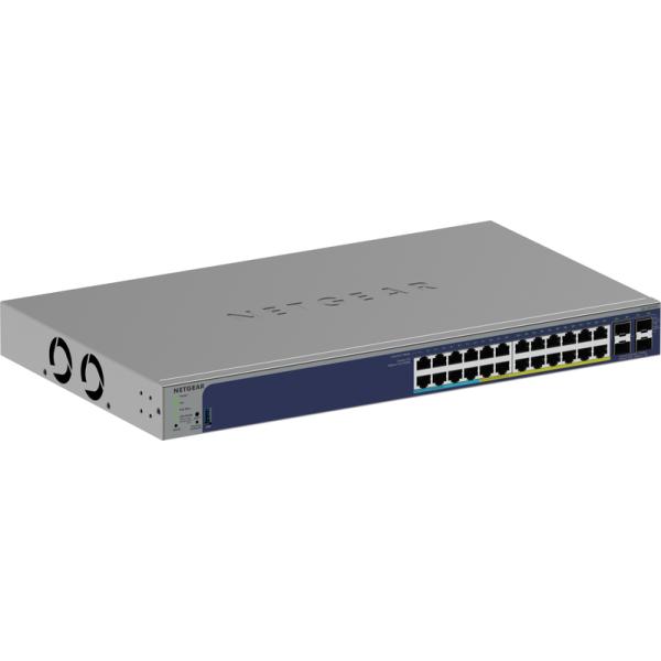GS728TXUP ｷﾞｶﾞ24P PoE++ｽﾏｰﾄｸﾗｳﾄﾞｽｲｯﾁ