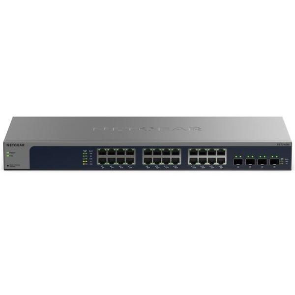 XS724EM 10Gx24 SFP+x4ｲｰｼﾞｰｽﾏｰﾄ