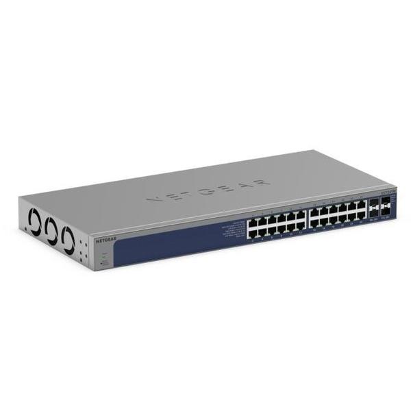 10G/マルチギガx24 SFP+x4ｽﾏｰﾄｽｲｯﾁ