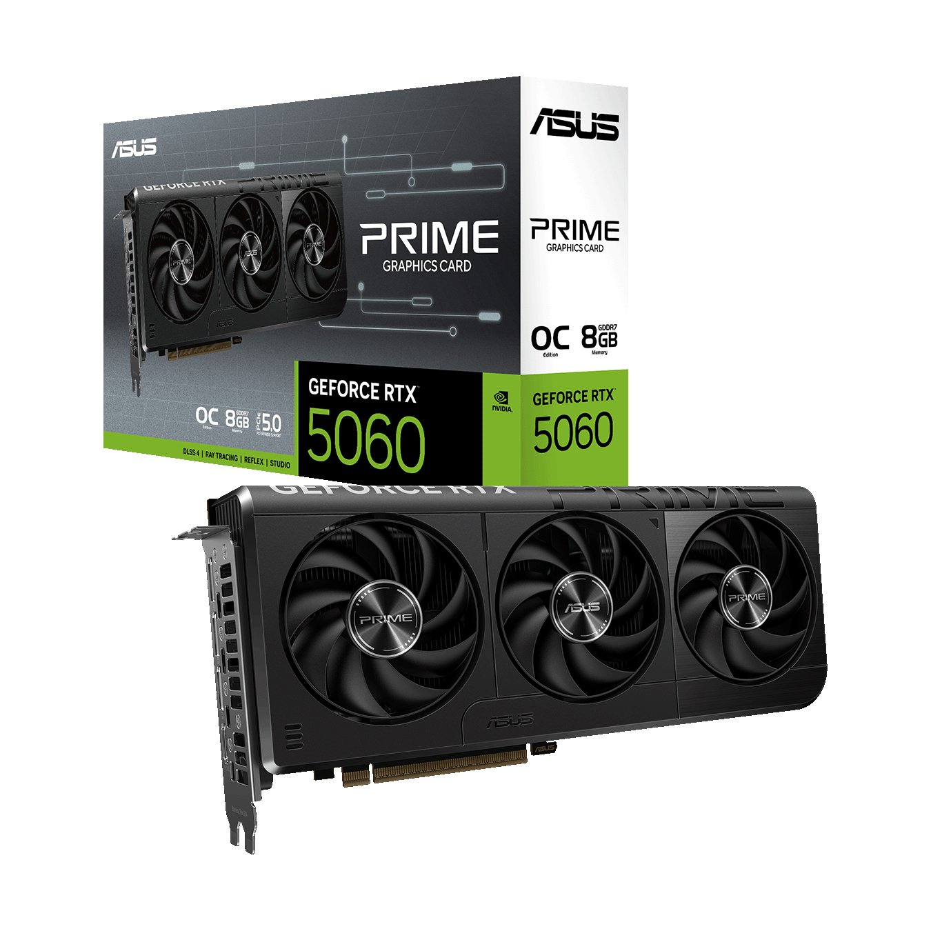 ASUS(エイスース) PRIME シリーズ NVIDIA GeForce RTX 5060 オーバークロック グラフィックボード