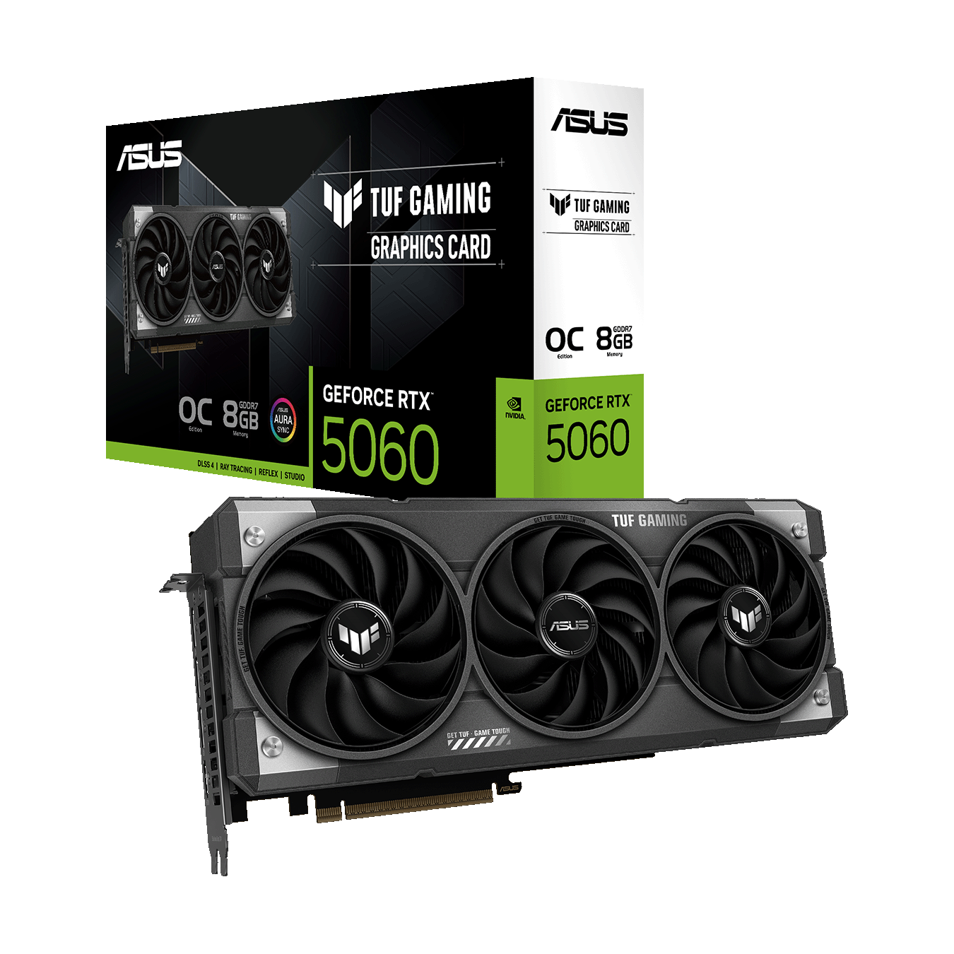 ASUS(エイスース) TUF GAMING シリーズ NVIDIA GeForce RTX 5060 オーバークロック グラフィックボード