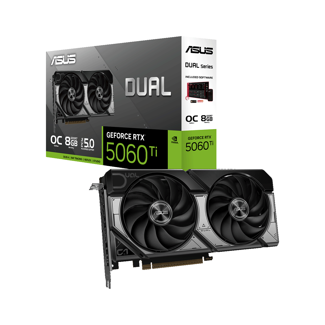 ASUS(エイスース) NVIDIA GeForce RTX 5060 Ti オーバークロック グラフィックボード (VRAM 8GB)