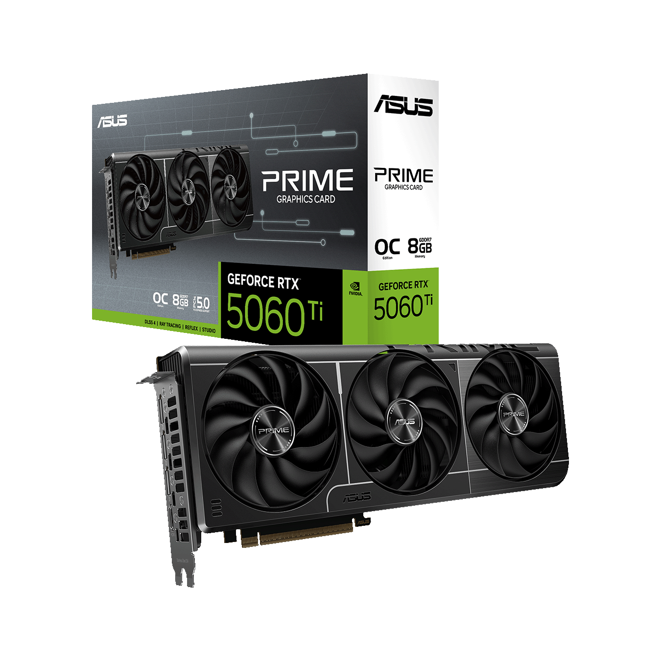 ASUS(エイスース) NVIDIA GeForce RTX 5060 Ti オーバークロック グラフィックボード (VRAM 8GB)