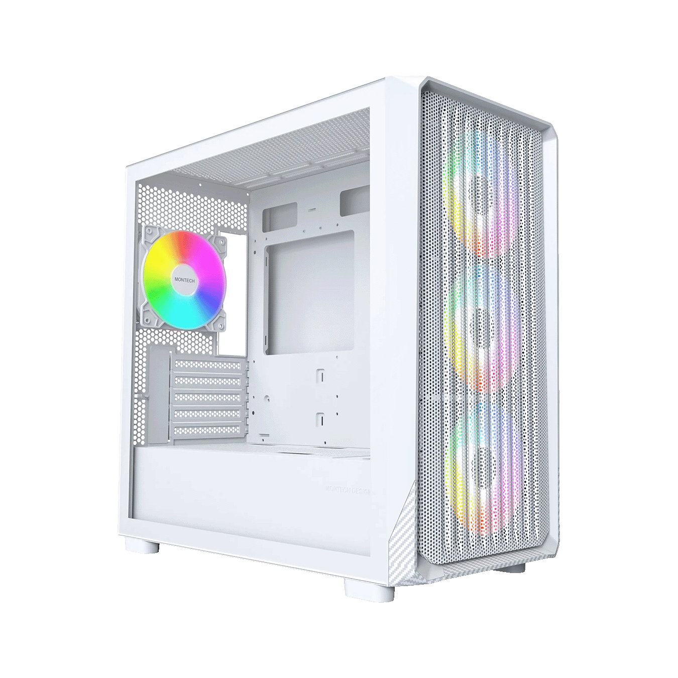 MONTECH Micro-ATXタワー型 PCケース　X5M (W)ホワイト