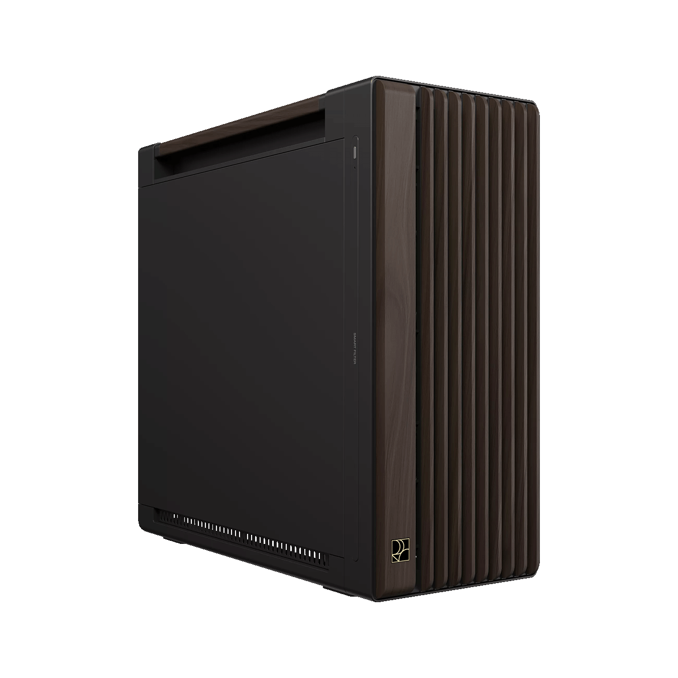 ASUS (エイスース) ProArt PA602 WALNUT WOOD METALシリーズ EATXマザーボード対応 木製フロントパネル＆メタルサイドパネル 採用 PCケース (モダンブラック)