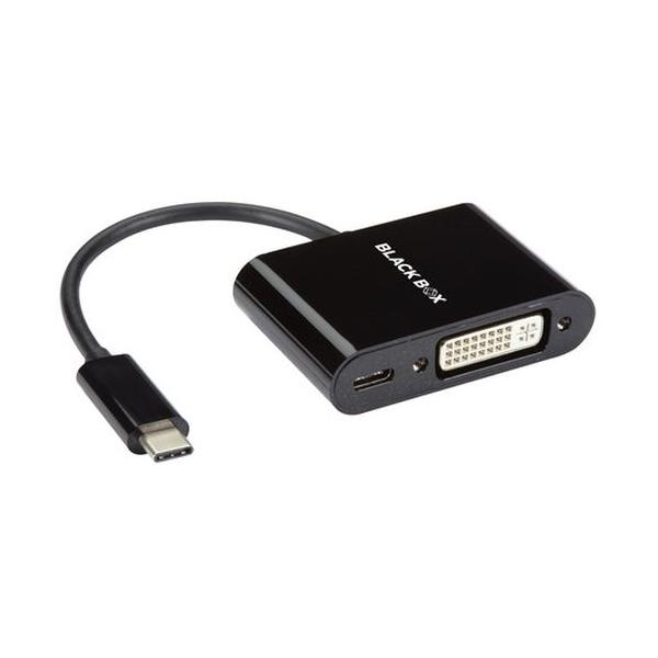USB-C ｵｽ to DVI ﾒｽ 60W PD 変換 ｱﾀﾞﾌﾟﾀ