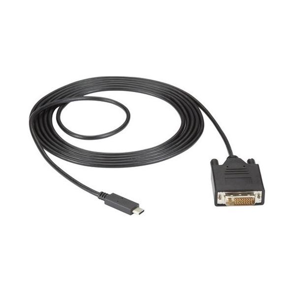 USB-C to DVI 変換ｹｰﾌﾞﾙ 1.8m